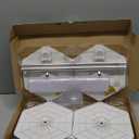 YALLOVE Balloon Column Stand Kit Set of 4, 7 Feet Height Adjustable Balloon Tower Pillar with Reusable Metal Telescopic Design for Birthday, Wedding, Baby Shower, Graduation Party Decoration