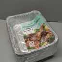 Benestanti 9x13 Inch Aluminum Pans - 40 Pack, Heavy Duty Half Size Disposable Aluminum Foil Pans,Deep Baking Pans for Cooking,Roasting Turkey, Parties, Christmas, and Steam Tables