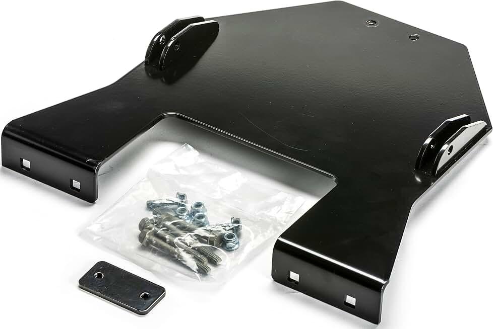 WARN 107562 Center Plow Mount Kit, Fits: Can-Am Outlander (2017-2021) , Black