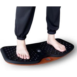 Standing Desk Anti fatigue Balance Board standing desk mat wobble board Rocker Board Comfort Mat for Office (Large Size)