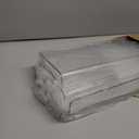 Upsimples Acrylic Shelves for Bathroom Storage, 15" Floating Shelves Wall Organizer for Perfume, Make up, Skincare, Kids Bookshelf for Bedroom, Nursery, Living Room Decor, Clear, 4 Pack