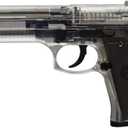 Beretta 92 FS 6mm BB Airsoft Pistol (One Size, Clear)