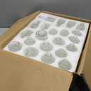 36Pcs Bud Vases Set Small Vintage Glass Bottles Clear Bud Vases in Bulk Multiple Shape Cute Glass Vases for Rustic Wedding Centerpieces Table Decorations and Home Decor(Clear)