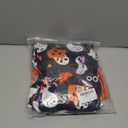 VNVNE Matching Halloween Onesie Pajamas for Family/Couples/Women/Men, Skeleton Holiday One Piece Adults Pjs Sleepwear (8-10 Years, Black Ghost)