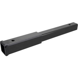 18" Hitch Extension18 Inch Hitch Extender for 2 Inch Receivers Black Powder Coated 4000LBS GTW, 350LBS TW