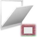 Leinuosen 32 x 24 Inch Attic Access Door Access Panel Crawl Space Door Aluminum Alloy Wall Hole Cover for Attic Crawl Space Wine Cellar