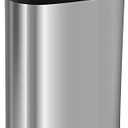 FDW Garbage Can 13 Gallon 50 Liter Kitchen Trash Can for Bathroom Bedroom Home Office Automatic Touch Free High-Capacity with Lid Brushed Stainless Steel Waste Bin