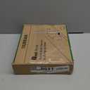 Bathroom Faucets for Sink 3 Hole, Hurran 4 inch Matte Black with Pop-up Drain and 2 Supply Hoses, Stainless Steel Lead-Free 2-Handle Centerset Faucet for Sink Vanity