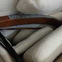 HOMCOM Upholstered Rocking Chair with Headrest and Lumber Pillow, Teddy Fleece Modern Rocker Chair with High Back, Steel Frame and Beech Wood Base for Living Room, Bedroom, Cream White