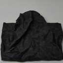 Women's PU Leather Ruched Bodycon Dresses Mock Neck Sleeveless Zipper Mini Tank Dress (Large, Dark Grey)