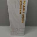 Large Stone Dish Drying Mat 23x15.3 Inch for Kitchen Counter & Sink Collapsible Quick-Dry Diatomaceous Earth Pad Eco-Friendly Absorbent Mat for Dishes Cups Bottles (White, 23" x 15.3")