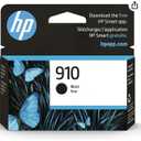 HP 910 Black Ink Cartridge | Works with OfficeJet 8010, 8020 Series, OfficeJet Pro 8020, 8030 Series | Eligible for Instant Ink | 3YL61AN