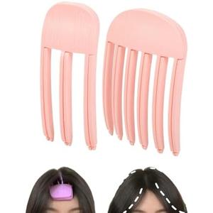 2Pack Hair Volume Clips Volume Hair Clips for Fluffy Bangs For Women, Easy High Crown Volumizing Hair Root Lifting Comb for Curly Hair Volume Tool for Blow-Drying Styling Men Women Pack of 4