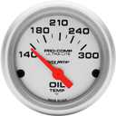 Auto Meter 4348 Ultra-Lite Electric Oil Temperature Gauge, 2 1/16"