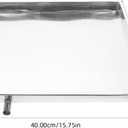 WOONEKY Leakproof Air Conditioner Drain Pan for External Unit 15.75 Inch