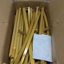 Gold Wedding Arch Backdrop Stand Set (6FT & 7.2FT) - Elegant Metal Frame for Parties, Celebrations, and Decor