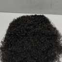 Youthfee 27 Drawstring Ponytail Deep Curly Heat Resistant Instant Clip Ponytail Extension Protective Style Afro Kinky Curly Hair Pieces for Women (27 Inch Black)