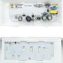 Upgraded WRS325FDAM04 Refrigerator LED Light for Whirlpool Refrigerator WRS325FDAT02 WRS346FIAW00 WRS346FIAM00 WRS342FIAB02 WRS331FDDW01 WRS537SIAW00 WRS335FDDM00 WRS325FNAH01 WRS325FDAW01