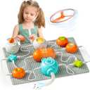 Science Kits for Kids - STEM Kits for Kids, Electronics Exploration Kit, 140+ Projects, 10+ Circuit Parts, STEM Educational Toy Gifts for Kid Boys Girls Ages 3 4 5 6 7 8 9 10 11 12, 11.01 x 14.57 x 3.15 inches
