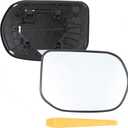 Right Side Rearview Non-Heated Mirror Glass with Backing Plate for Honda Civic 2006-2011