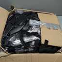 6 Passenger Golf Cart Enclosure for 120" Extended Roof, 600D Waterproof Driving Rain Cover with Clear 4-Sided Windows, Roll-Up Door, Zippered Mirror Openings, All-Weather Protection