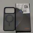 TORRAS Stronger Magnetic & Shockproof for iPhone 17 Pro Max Case, Fit for MagSafe, Military Grade Drop Protection, Camera Control, DIY Button, Slim Fit for iPhone 17 Pro Max Case Translucent Deep Blue