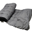 Folding Camping Cot for Adults with Mat & Carry Bag, 60"