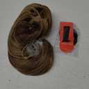 FELENDY 15" Ponytail Extension Drawstring Curly Wavy Ponytail Extensions Clip in Long Pony Tails Hair Cute Synthetic Piece for Women Light Brown Mix Ash Blonde (15 Inch (Pack of 1), Light Brown Mix Ash Blonde)