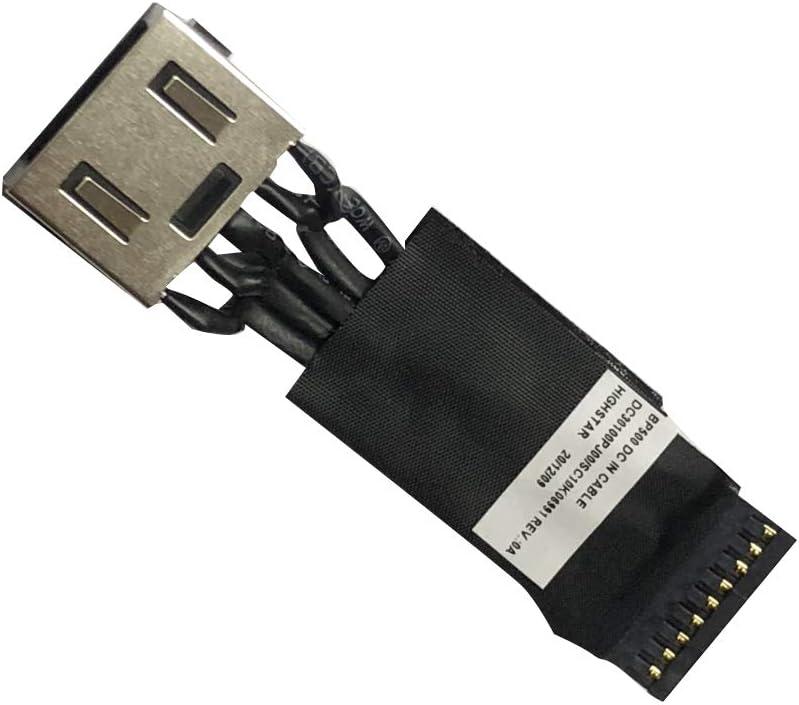 DC Power Jack Replacement for Lenovo ThinkPad P51 20HH 20HJ / P50 20EQ 20EN / P15 Gen 1 20SU 20ST /T15g Gen 1 20US 20UR/ P17 Gen 1 20SN 20SQ (5.3CM) CN:DC30100PE00 DC30100PJ00 SC10K06991