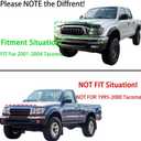 Headlights&Corner Lights Assembly For 2001-2004 Toyota Tacoma Pickup Truck