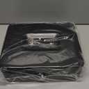 Cash Box with Lock and Money Tray Metal Money Box Large Cash Lock Box for Money 9.84" x 7.87" x 3.54" Black