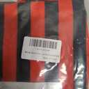 Pirate Costume Women Skirt Dress Accessories Set with Head Scarf Eye Patch Necklace Halloween Pirate Outfits (Red+black)