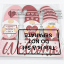 Valentine Gnomes Decorations for Home 9"H Valentines Day Love Gnome Blocks Decor Famhouse Romantic Valentine's Day Gnome Wooden Signs Tabletop Decor for Wedding Anniversary Party Supplies