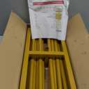 Square Backdrop Stand, 6.5ft Wedding Arch Rectangle Backdrop Stand, Metal Arch Backdrop Stand With Base, Balloon Square Stand Rectangle Arch for Wedding Birthday Party Baby Shower Ceremony Decor