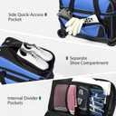 2-Ball Bowling Bag, Large Storage Pocket, One Size