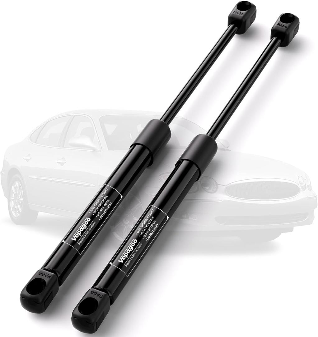 Vepagoo 4150 Front Hood Struts Compatible with Buick Allure & 2005-2007 Buick Lacrosse Shock Lift Supports, Sedan 4-Door Hood Rods Springs Replacement, C95368