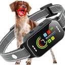 JEUJE Dog Bark Collar,Bark Collar for Large Medium Small Dogs 8-120lbs, AUTO Barking Collar, Bark Training Collar with 7-Level Sensitivity + 5 Safety Modes Humane Training System