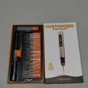 Resparked Customizer Engraving Pen Ultimate Cordless Portable Tool for Artists & DIYers - Engrave 50+ Surfaces - Beginner Friendly - Rechargeable - Free 30 Bits & Mastery Guide