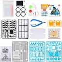 Lucky Doug 12-in-1 STEM Solar Robot Kit Toys Gifts for Kids 8 9 10 11 12 13 Years Old, Educational Building Science Experiment Set Birthday for Kids Boys Girls