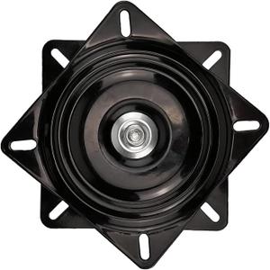 12 Inch Bar Stool Swivel Plate Replacement 360 Degree Swivel Square Turntable Base 12 Inch Ball Bearing Swivel for Swivel Chairs, bar Chairs, Rotating Brackets and More