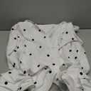 UOOZEE Womens Button Down Shirt Long Sleeve Dress Shirts Solid Work Blouse (Medium, Polka Dot)