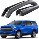 Goodyear Shatterproof in-Channel Window Deflectors for Chevy Tahoe/Cadillac Escalade/GMC Yukon 2021-2026, Rain Guards, Window Visors for Cars, Vent Deflector, Car Accessories, 4 pcs - GY008406