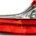 munirater 1-Pack Rear Left Tail Light Assembly Replacement for Sienna Base/L/LE/XLE/Limited 2015-2020 Driver Side Outer Brake Lamp