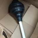 Korky BeehiveMAX Heavy Duty Toilet Plunger - Seals All Bowl Shapes  Powerful Clog Removal