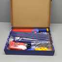 Bow and Arrow Set for Kids, LED Light Up Archery Set with 7 Suction Cup Arrows, Quiver & Standing Web Target for Indoor/Outdoor, Birthday Gifts Toys for 4 5 6 7 8 9 10 12 Year Old Boys Girls (Red)