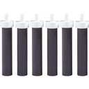 Brita Water Bottle Replacement Filters, BPA-Free, Replaces 1,800 Plastic Water Bottles a Year, Lasts Two Months or 40 Gallons, Includes 6 Filters