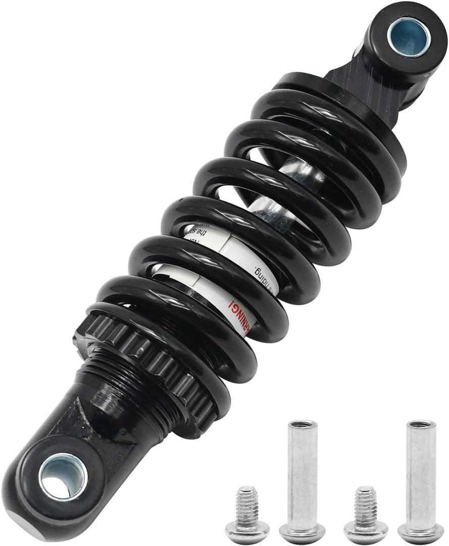 Bike Rear Shock Absorber, 125mm 650lbs MTB Bicycle Shock Cushion Absorber for Mountain DownhillBike