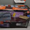 Presence 72" Halloween Decorations Outdoor - Standing Animatronic Clown with Red Light Up Eyes, Motion and Sound Activated Moving Arms and Head, Scary Clown Halloween Yard Patio House Decor