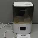 BOXING Warm and Cool Mist Humidifiers for Bedroom Large Room Home,Air Humidifier with Remote,Top Fill Ultrasonic Diffuser Humidifier with humidistat,Quiet Sleep,Timer,Auto Shutoff,BPA-Free,Filter,4.5L