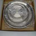 Stainless Steel 3 Tier Cupcake Stand, Tiered Trays Three Layer Cake Stand 3 Tier Serving Tray Platters for Pastry Dessert Candy Fruit Tea Party Wedding Platter (Silver)